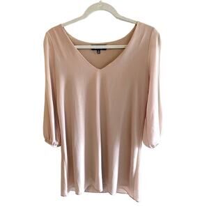 Lulu’s Dusty Rose Colored 3/4 Cold Shoulder Sleeve Short Shift‎ Dress Size XS